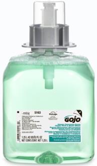 GOJO 1.25lt Luxury Foam Hair & Body Wash,