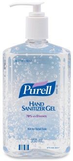 PURELL Hand Sanitiser 350ml Pump Bottle