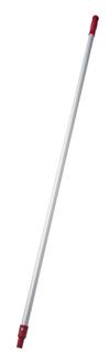 Mop Handle Threaded Alum RED 25mm,