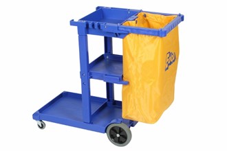 Edco Janitor Cart with Bag