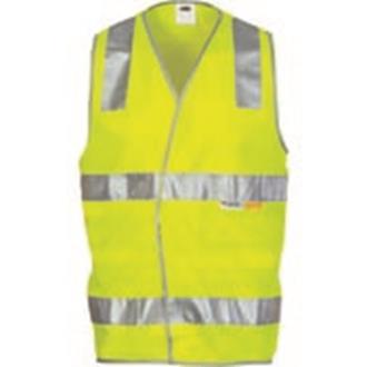 DNC Vest Day/Night HiVis Velcro 