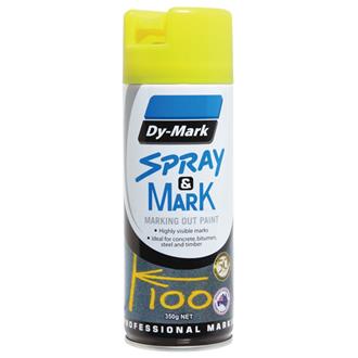 Paint Dymark Fluro Spray & Mark 350g