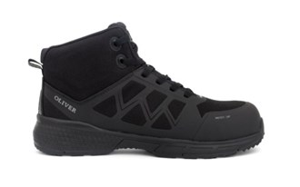 Oliver Black Jogger Ankle Boot