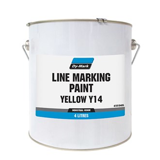 Dymark Line Marking Paint, 4 Litre Yellow Y14