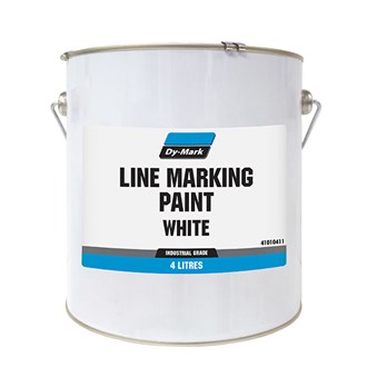 Dymark Line Marking Paint, 4 Litre White 