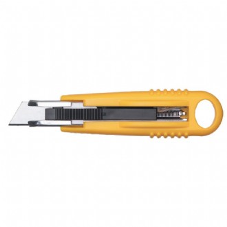 Knife Ultragrip Retractable Yellow