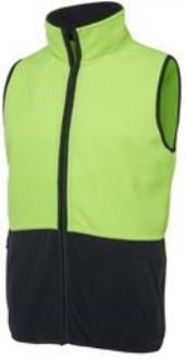 JBs Polar Fleece Vest Full Zip