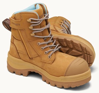 Blundstone Ladies Rotoflex Zip-Side Ankle Safety Boot