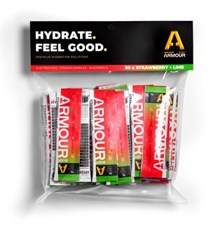 Body Armour Hydrate+ Hypotonic 5g Serve, 50 Sachets