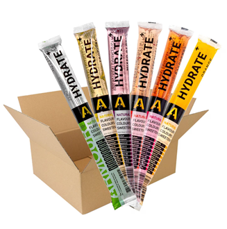 Body Armour Hydrate+ Hypotonic Icy Poles, Bulk Pack of 50