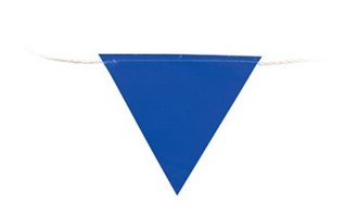 Bunting Flags 30mtr Blue