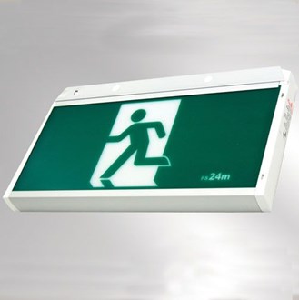 Backlit LED Emergency Exit Sign