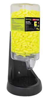 Force360 Bullet Shaped Uncorded Earplugs with Dispenser (500pr)