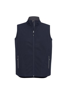 Biz Collection Mens GENEVA Soft Shell Vest