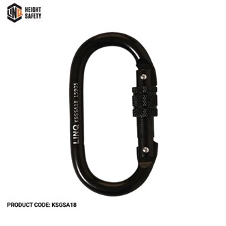 Linq Karabiner - Screw Gate Steel Alloy 18mm