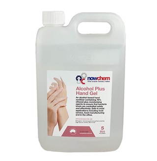 Alcohol Plus Hand Gel, 5 Litre