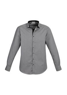 Biz Collection Mens EDGE Shirt Long Sleeve