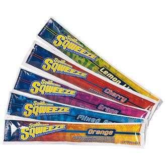 Sqwincher Sqweeze Ice Blocks Assorted, Carton of 150