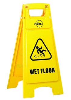 A Frame Sign WET FLOOR Poly