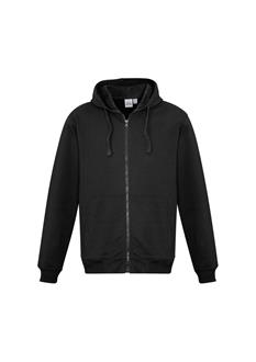 Biz Collection Mens Crew Full Zip Hoodie