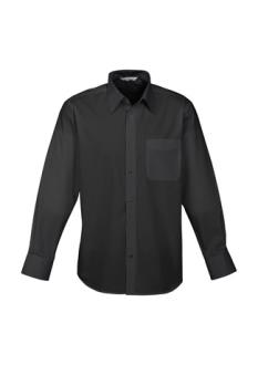 Biz Collection Mens BASE Shirt Long Sleeve